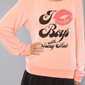 Wilcox I love boys baggy beach jumper